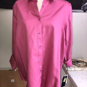 Jones New York no-iron blouse size XL